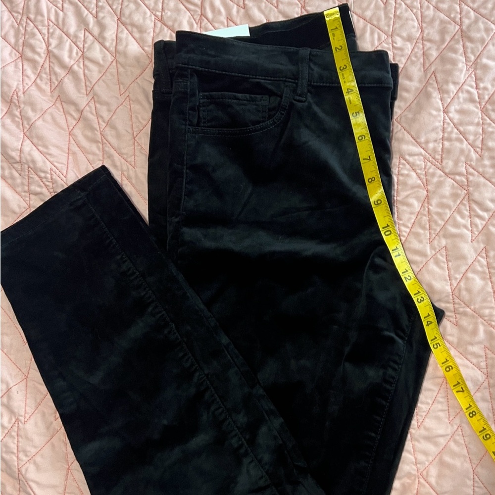 LOFT OUTLET Black Velvet Trousers - Picture 7 of 11